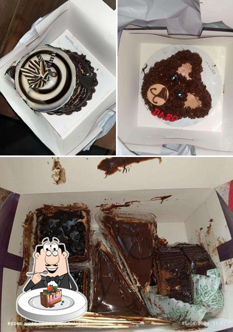 Chocolate cake at Mio Amore