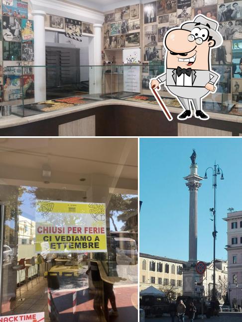 Tra le varie cose da Pizzeria il tempio si possono trovare la esterno e interni