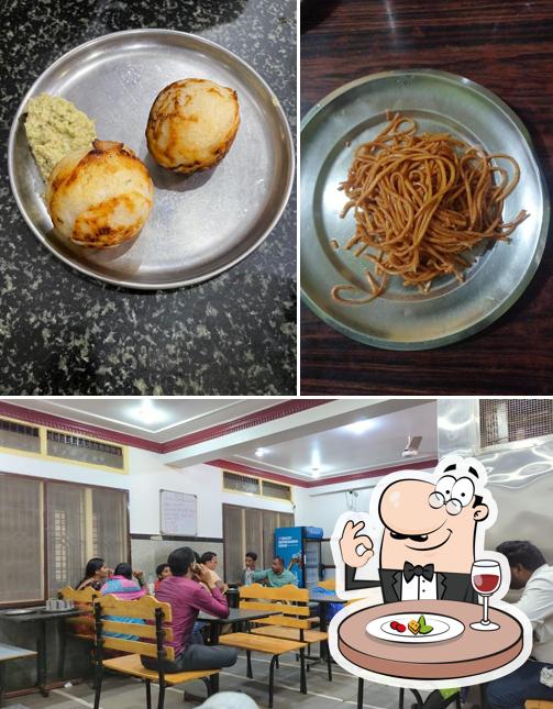 Check out the picture displaying food and interior at GURUDATT BHAVAN HOTEL