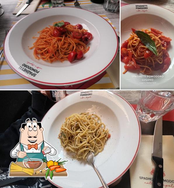 Spaghetti alla bolognese al Spaghetti Pomodoro