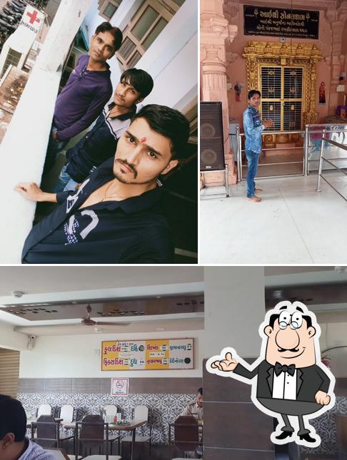 The interior of Ganesh Dining Hall