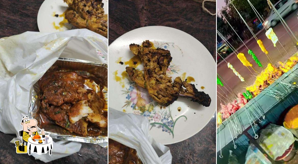 Food at Lazzat restaurant