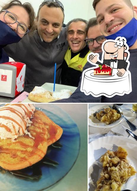 Pizzeria Aleci offers a range of sweet dishes