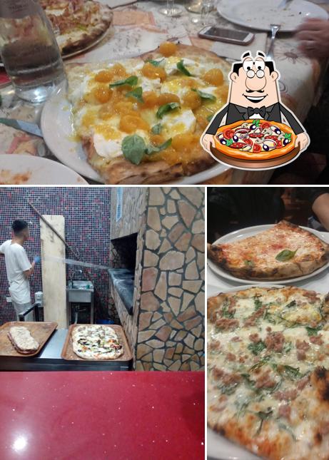 Ordina tra le molte varianti di pizza