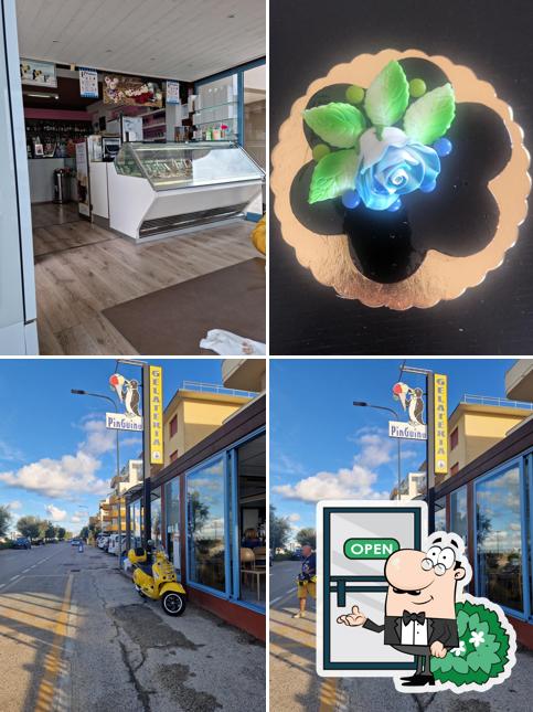 Gli esterni di Gelateria - Yogurteria Il Pinguino