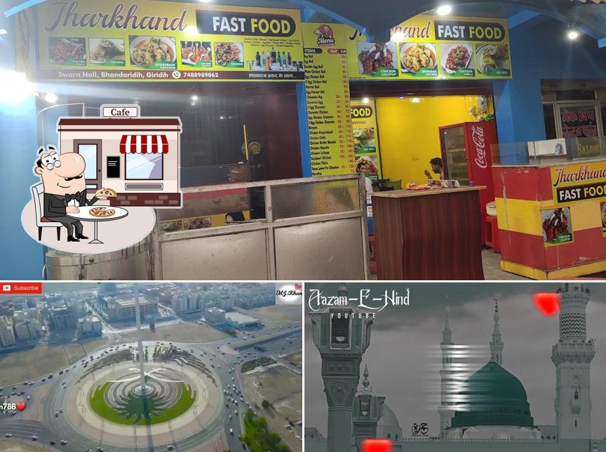 The picture of exterior and interior at Jharkhand Fast Food