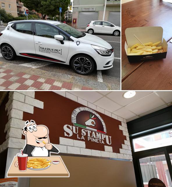 Patatine fritte al Su Stampu Pizzeria La Pineta
