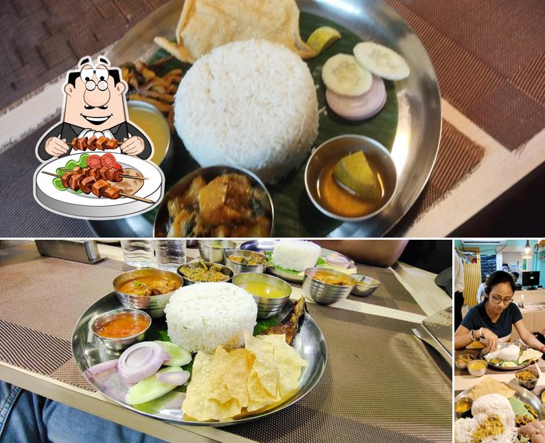 Food at Dhakeswari Restaurant
