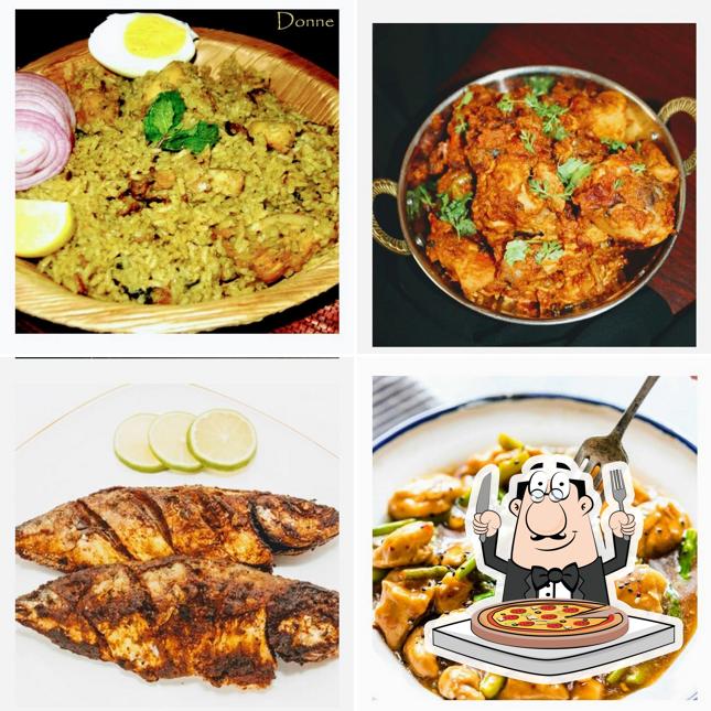 Try out pizza at Chandru Donne briyani manglore style