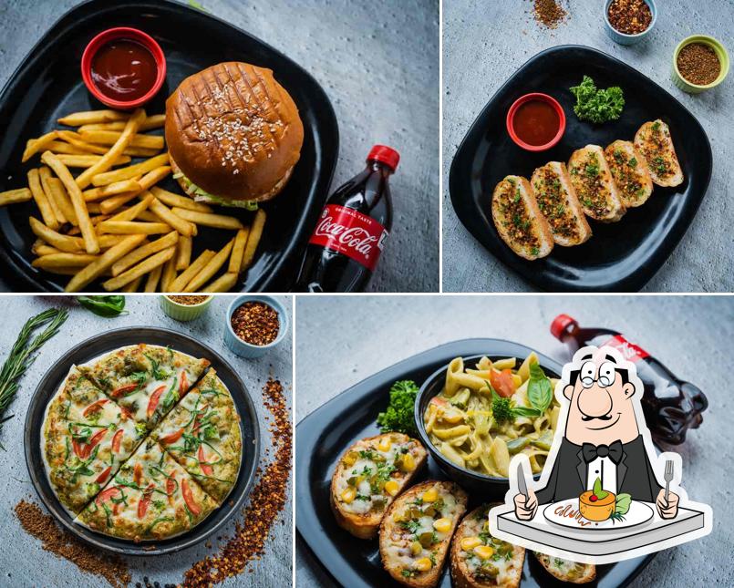 Food at Pizza Binge