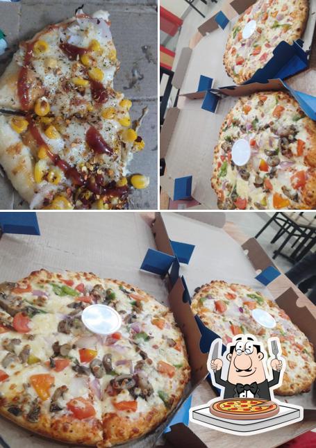 Try out pizza at Rockers Pizza