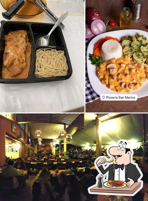 Comida em San Marino Restaurante e Pizzaria Restaurante na Asa Sul Delivery