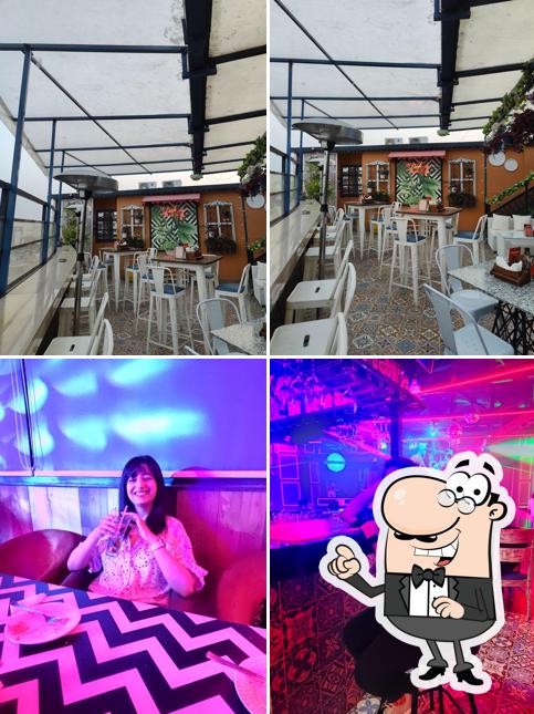 Check out how 18 Bodyguard Rooftop & Skybar looks inside