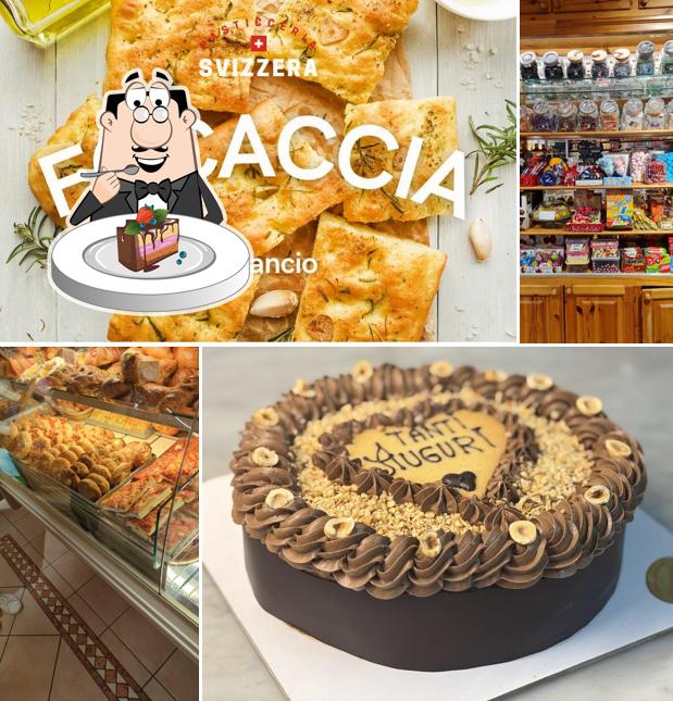 Torta al cioccolato al Pasticceria Svizzera