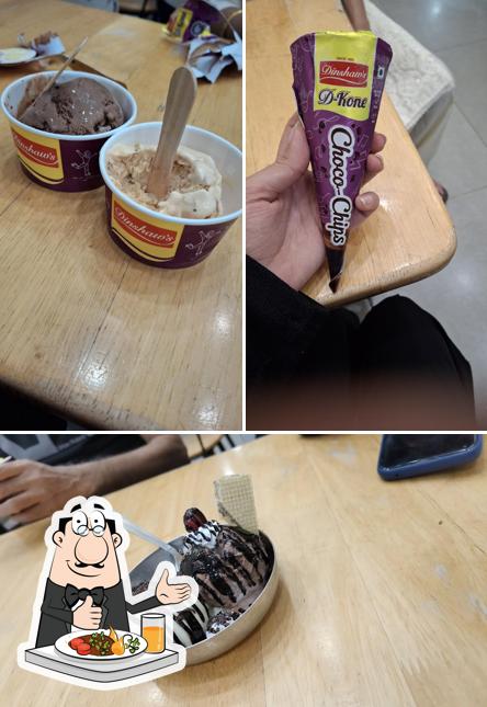 Meals at Dinshaw's Ice Cream Parlour