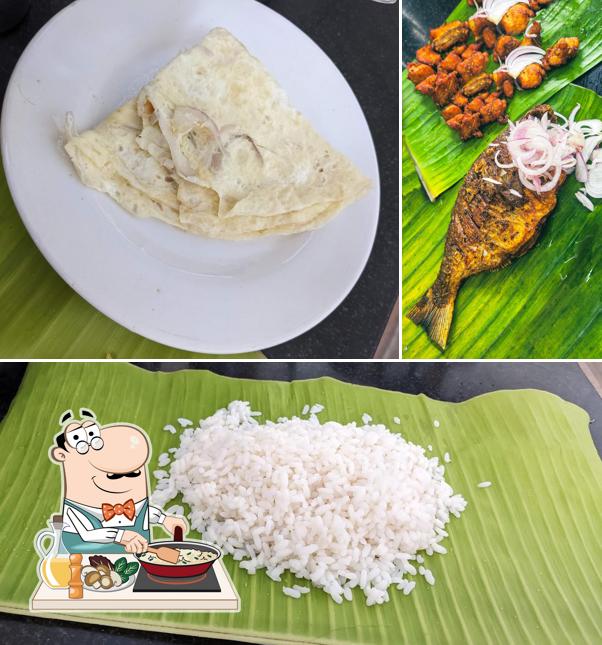 Fried rice at Kaippattoor Chayakada