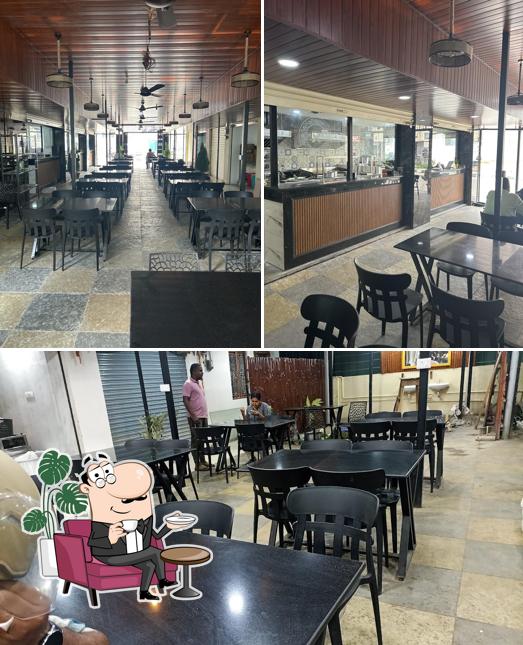 The interior of Sathavahana Kitchen