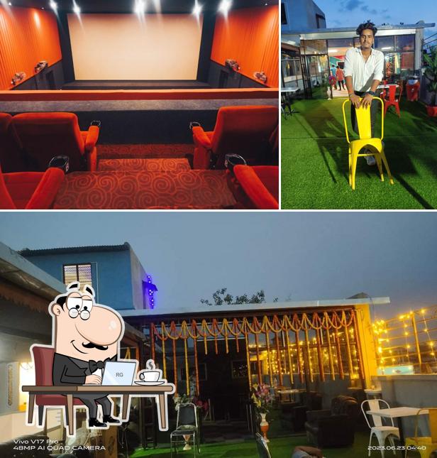 The interior of Shyam Talkies & Restaurant