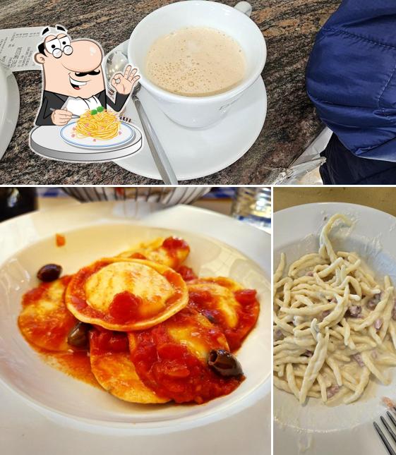 Spaghetti alla carbonara al Bar Trattoria Delle Rose di Pennacino Cristian
