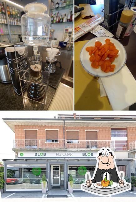 La immagine della cibo e esterno di Blob Ristobar