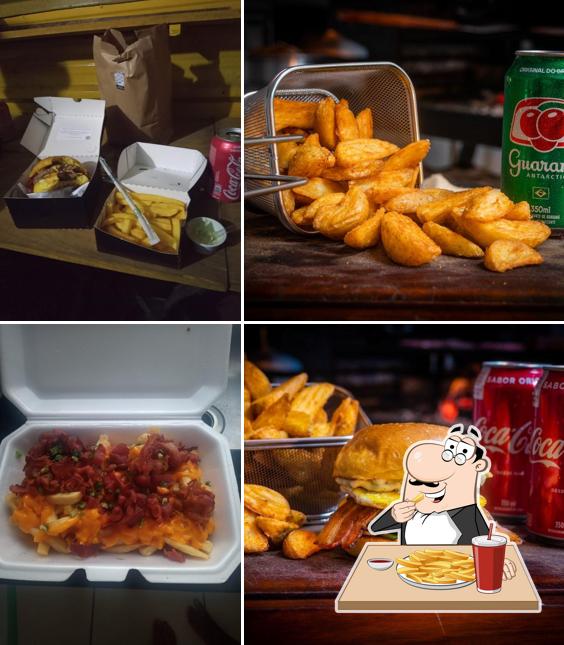 Batata frita em Dan's Burger