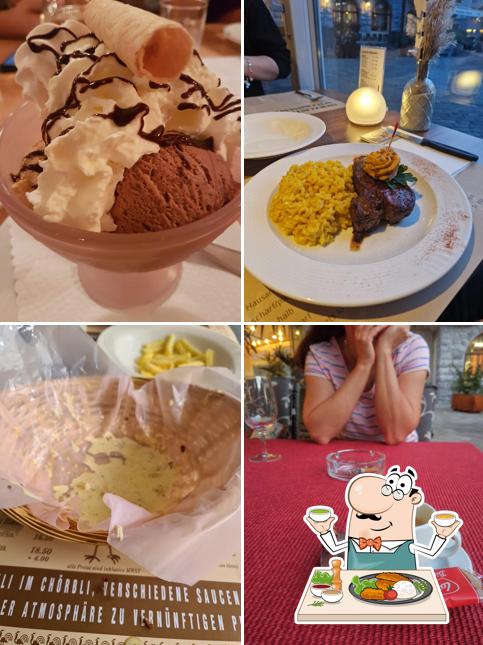 Mousse al cioccolato al Gasthaus Ochsen Brunnen