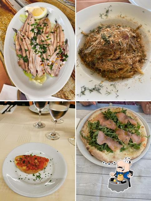Cibo al Ristorante Pizzeria La Sirenetta Giardini Naxos