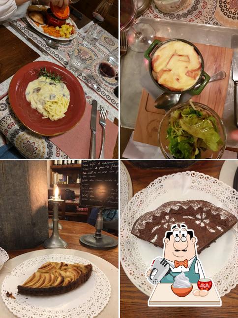 Le Cadran Solaire serve un'ampia gamma di dessert