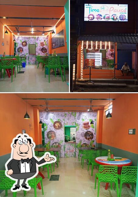 The interior of Time Pause Cafe