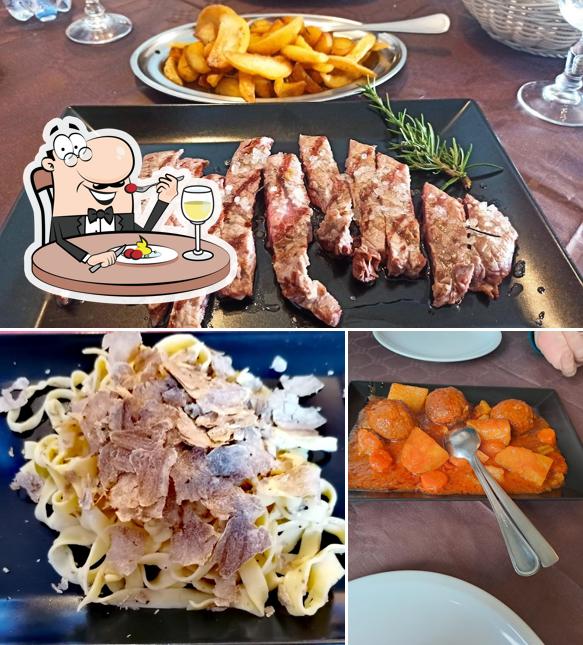 Cibo al Trattoria Bossari