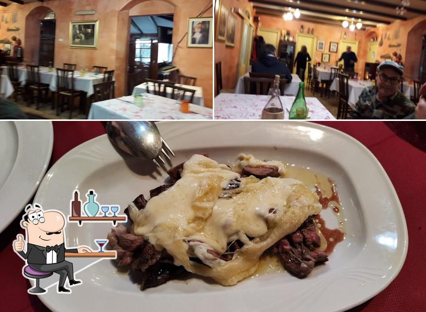 La foto di interni e cibo da Ristorante Pizzeria Le Sorgenti - Fraz.S.Leonardo De Siete Fuentes