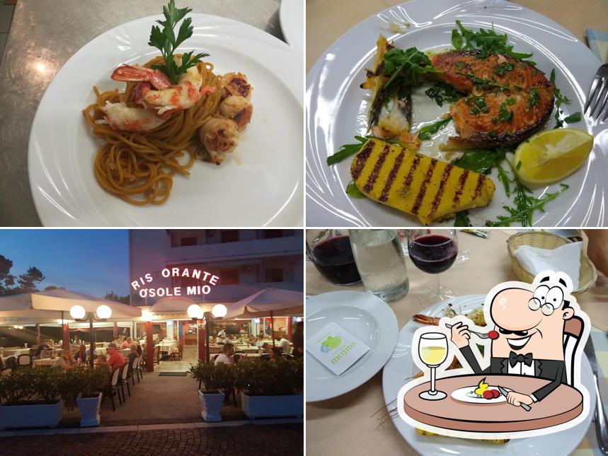 Platti al Ristorante Pizzeria O' Sole Mio