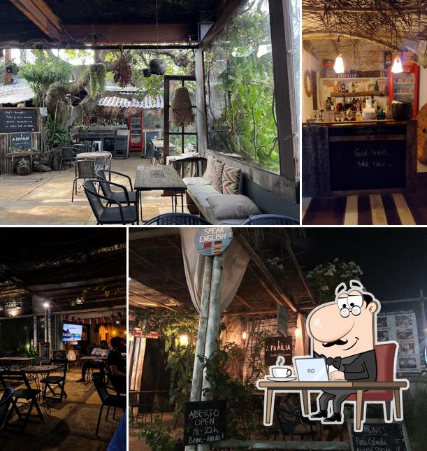 Veja imagens do interior do A FAMILIA Praia