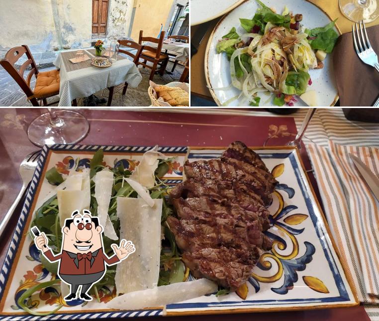 Platti al Antico Ristorante Il Sasso di Dante - Firenze