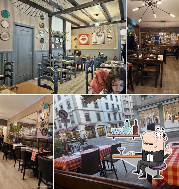 Dai un'occhiata agli interni di La Rotonde