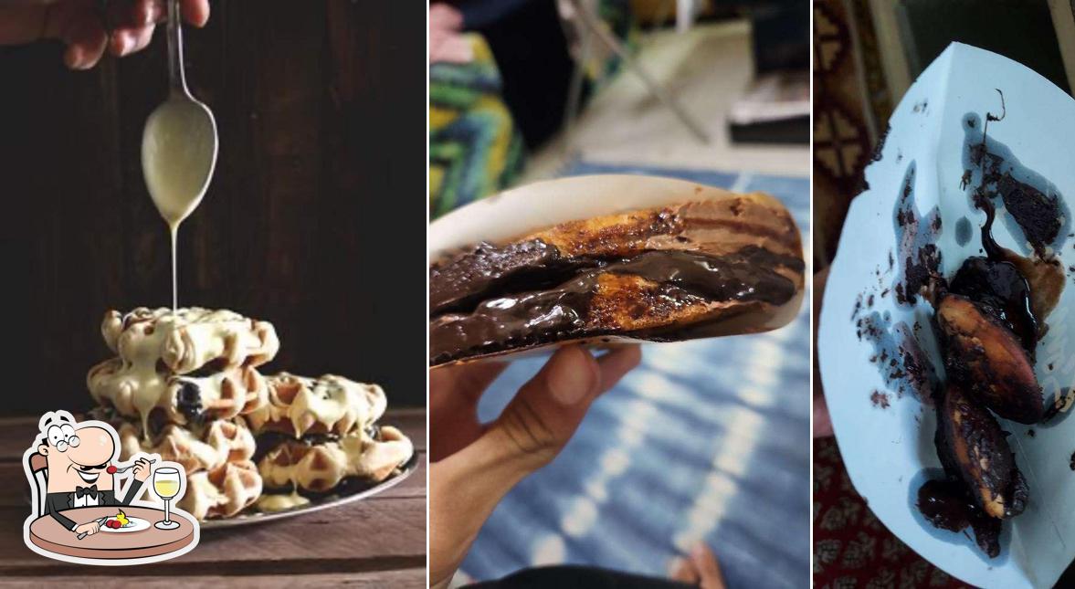 Meals at Cold Bucks Ice Cream And Waffles