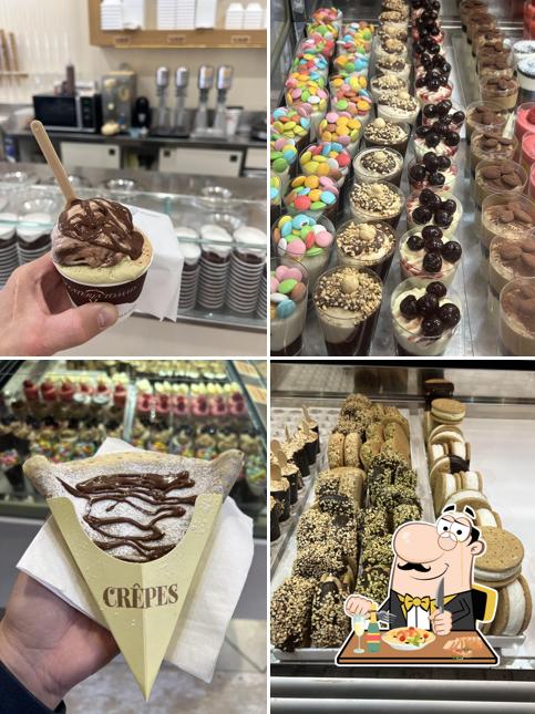 Platti al Gelateria Tommy