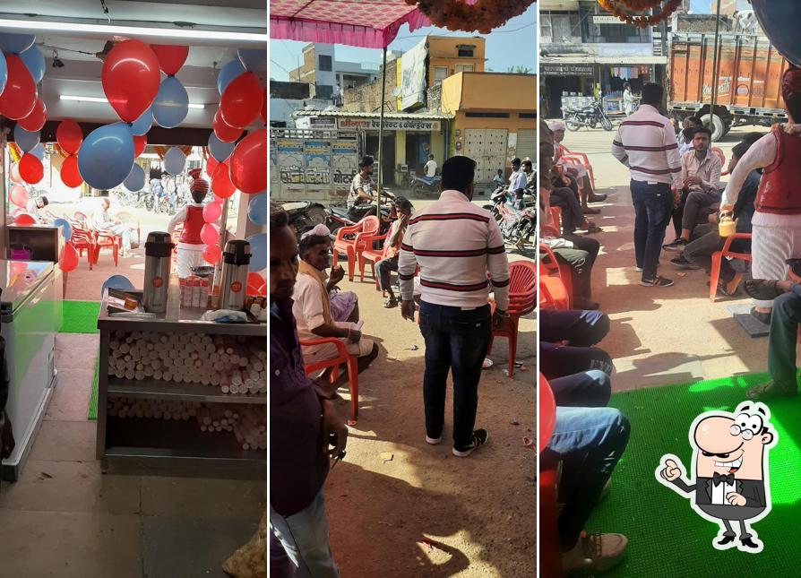 The interior of Herbal Rajwadi Chai parlour