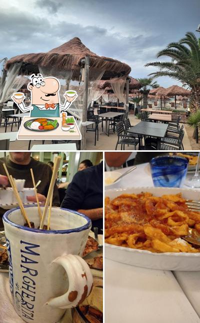 La immagine di cibo e interni da Margherita al Mare