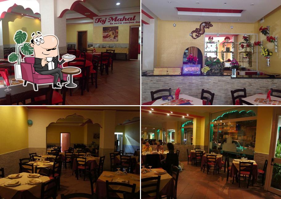 Gli interni di Ristorante Indiano Taj Mahal