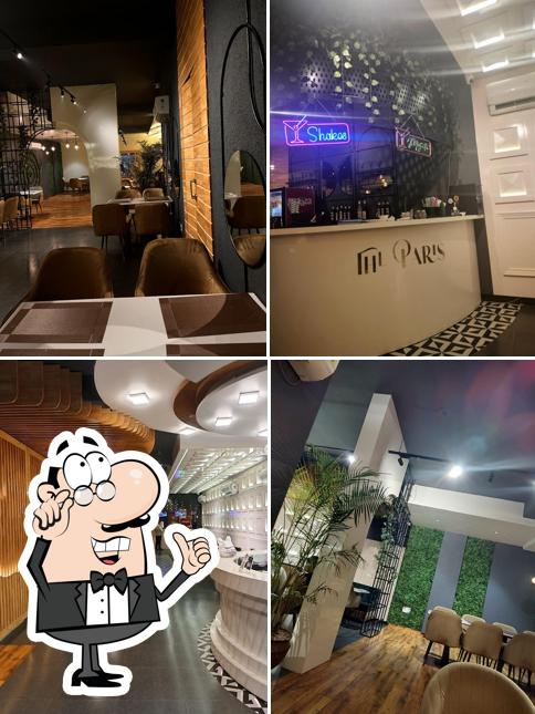 The interior of THE PARIS MULTICUISINE FINE DINE RESTAURANT