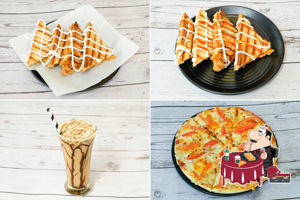 Waffles at BackBenchers Cafe