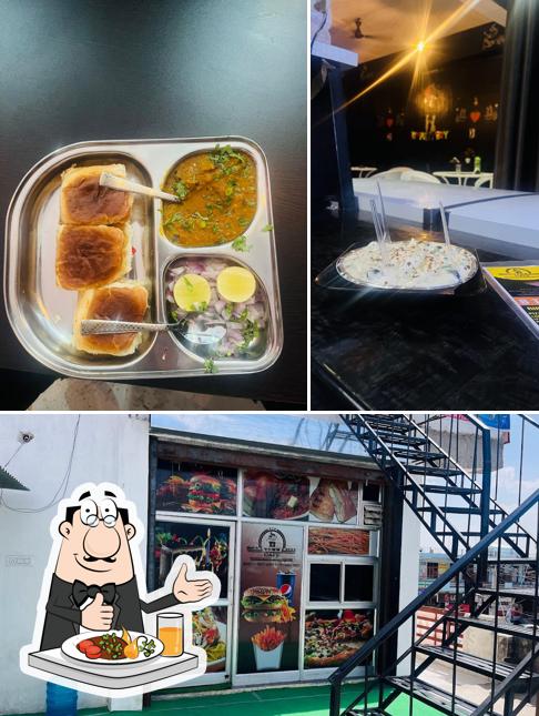 The restaurant's food and beverage