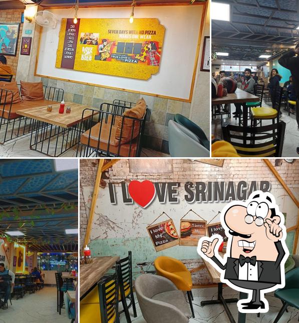 The interior of Hungry Point - Srinagar UK