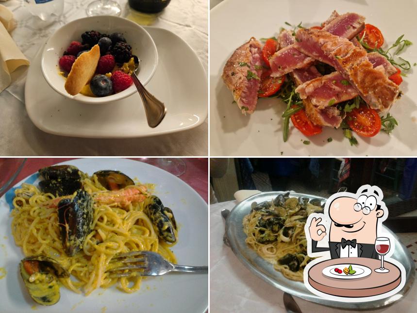 Cibo al Trattoria Il Gabbiano