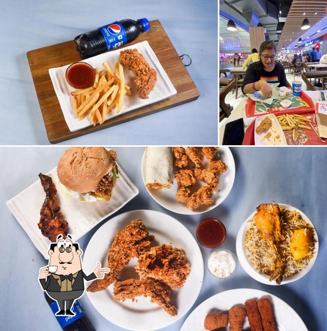 Enjoy a drink at Kfc