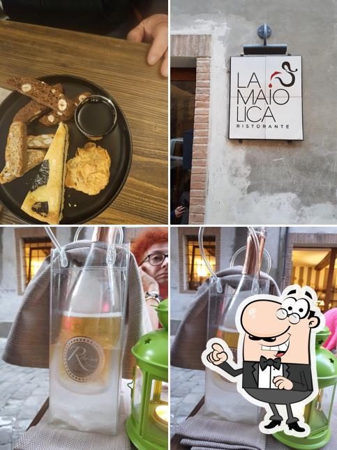 Gli interni di LA MAIOLICA RISTORANTE