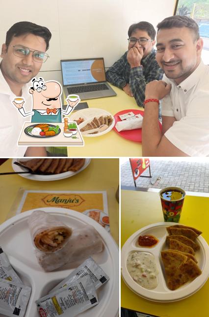 Among different things one can find food and interior at Manju's Indibites - Lunsikui, Navsari