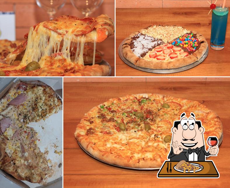 Consiga diversos variedades de pizza