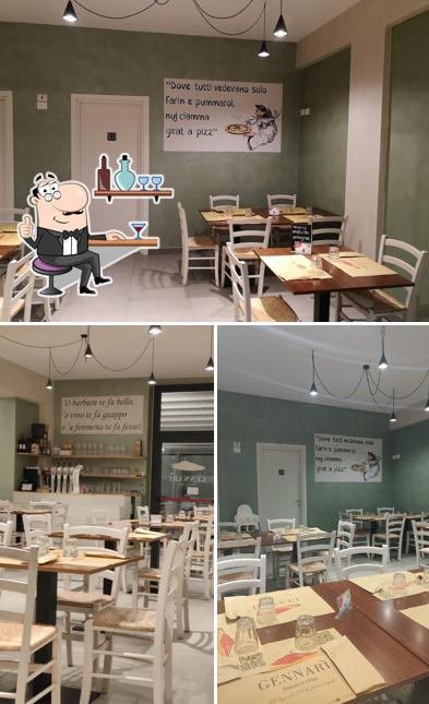 Gli interni di Pizzeria Gennarì